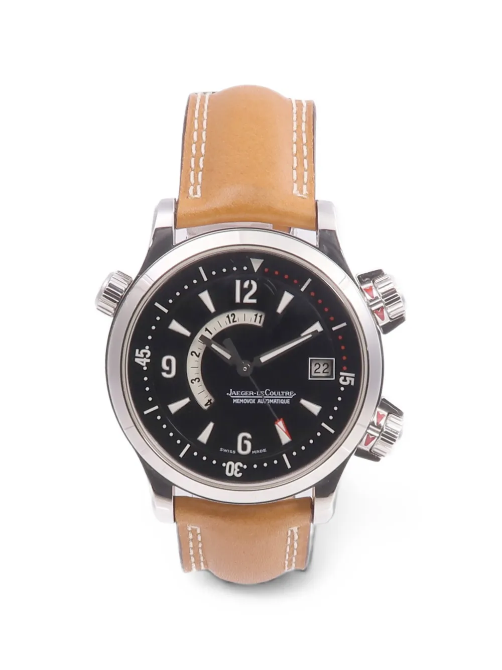 Jaeger-LeCoultre Master Compressor Memovox 41.5mm watch - Nero