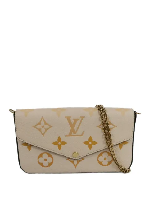 Louis Vuitton Pre-Owned Monogram Empreinte Felicie clutch bag