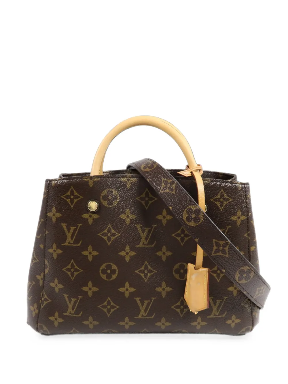 Louis Vuitton Pre-Owned BB Montaigne tote bag - Marrone