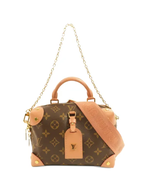 Louis Vuitton Pre-Owned petite Malle Souple Monogram canvas tote bag