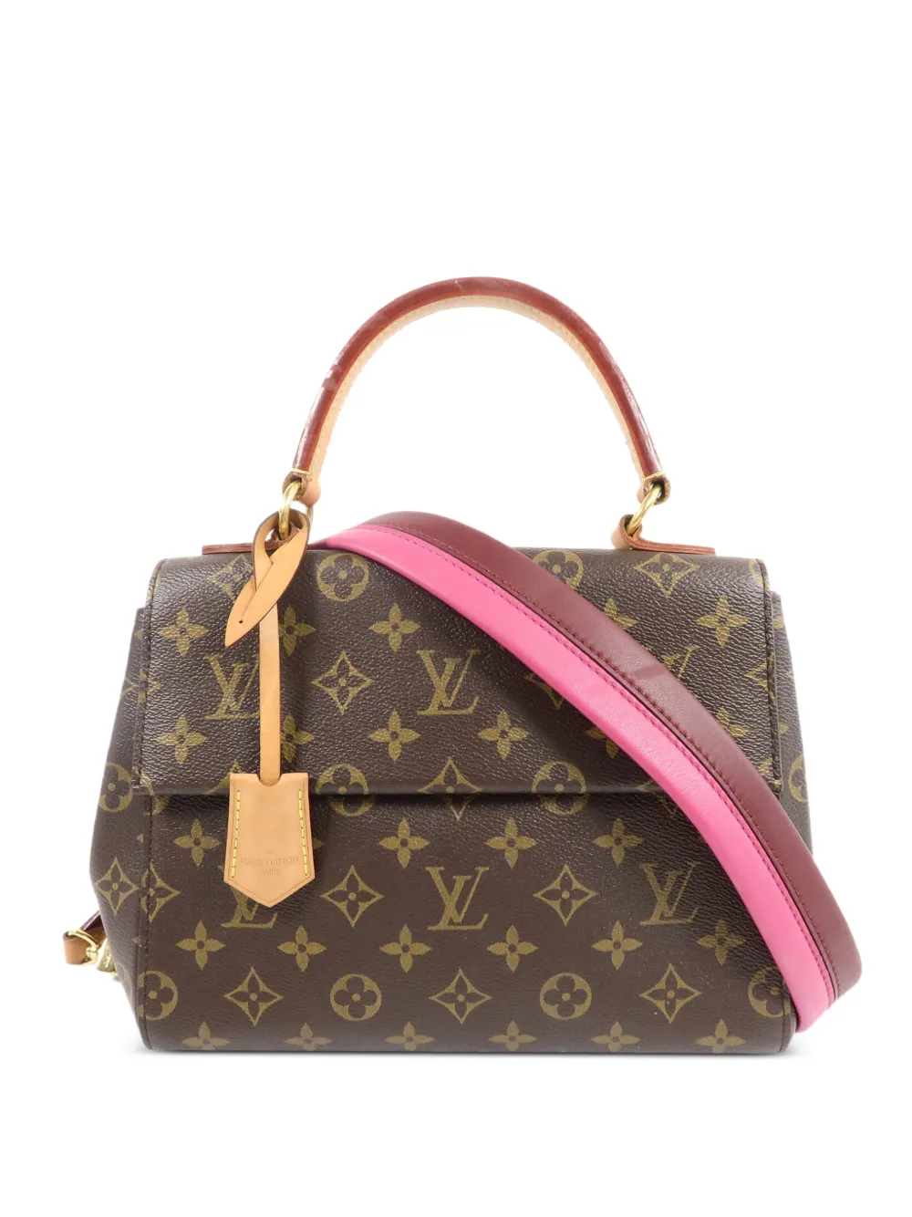 Louis Vuitton Pre-Owned Cluny Schultertasche mit BB Monogramm - Braun