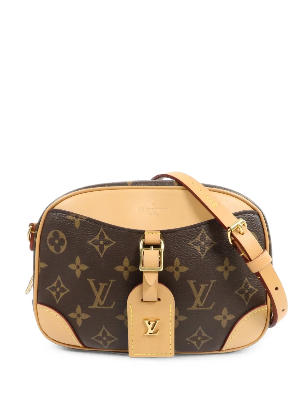 Louis Vuitton Pre-Owned Monogram Deauville Mini shoulder bag - Marrone