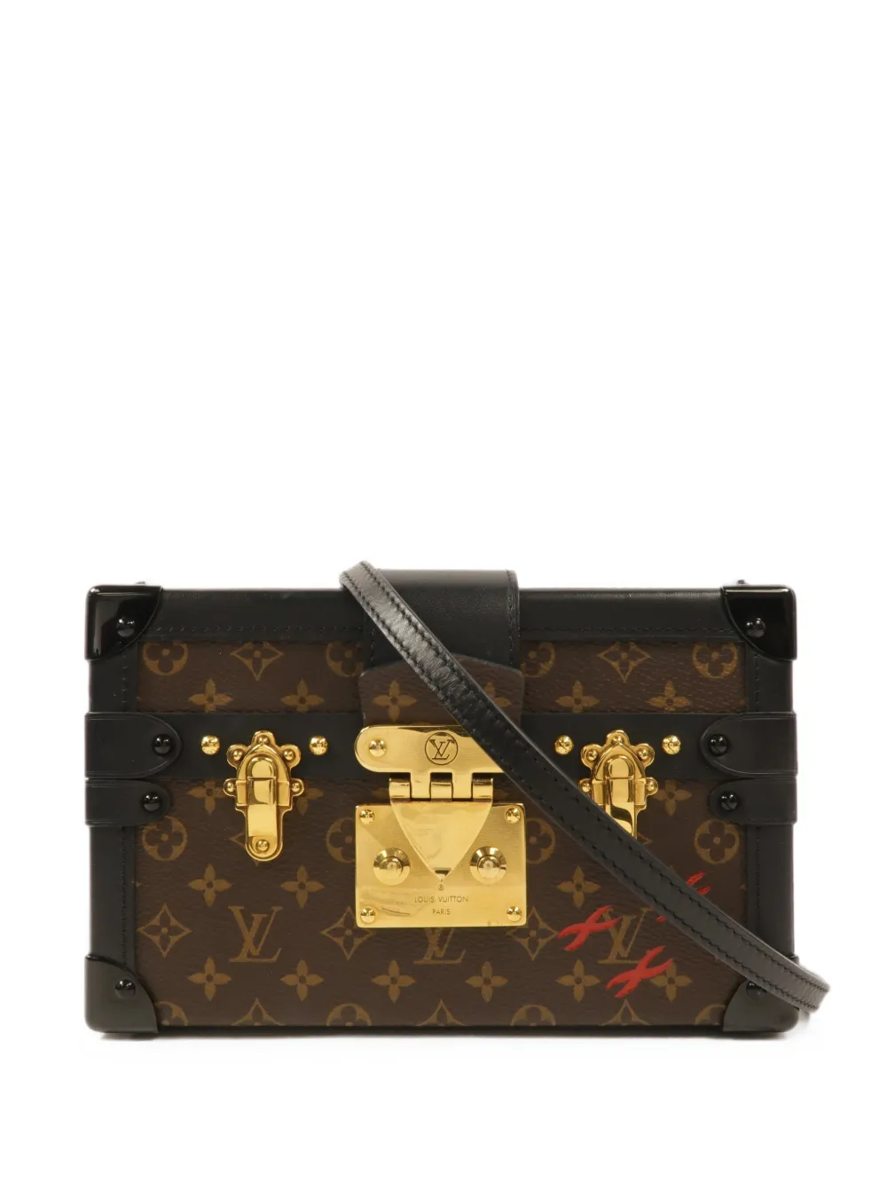 Louis Vuitton Pre-Owned Petite Malle Monogram shoulder bag - Brown