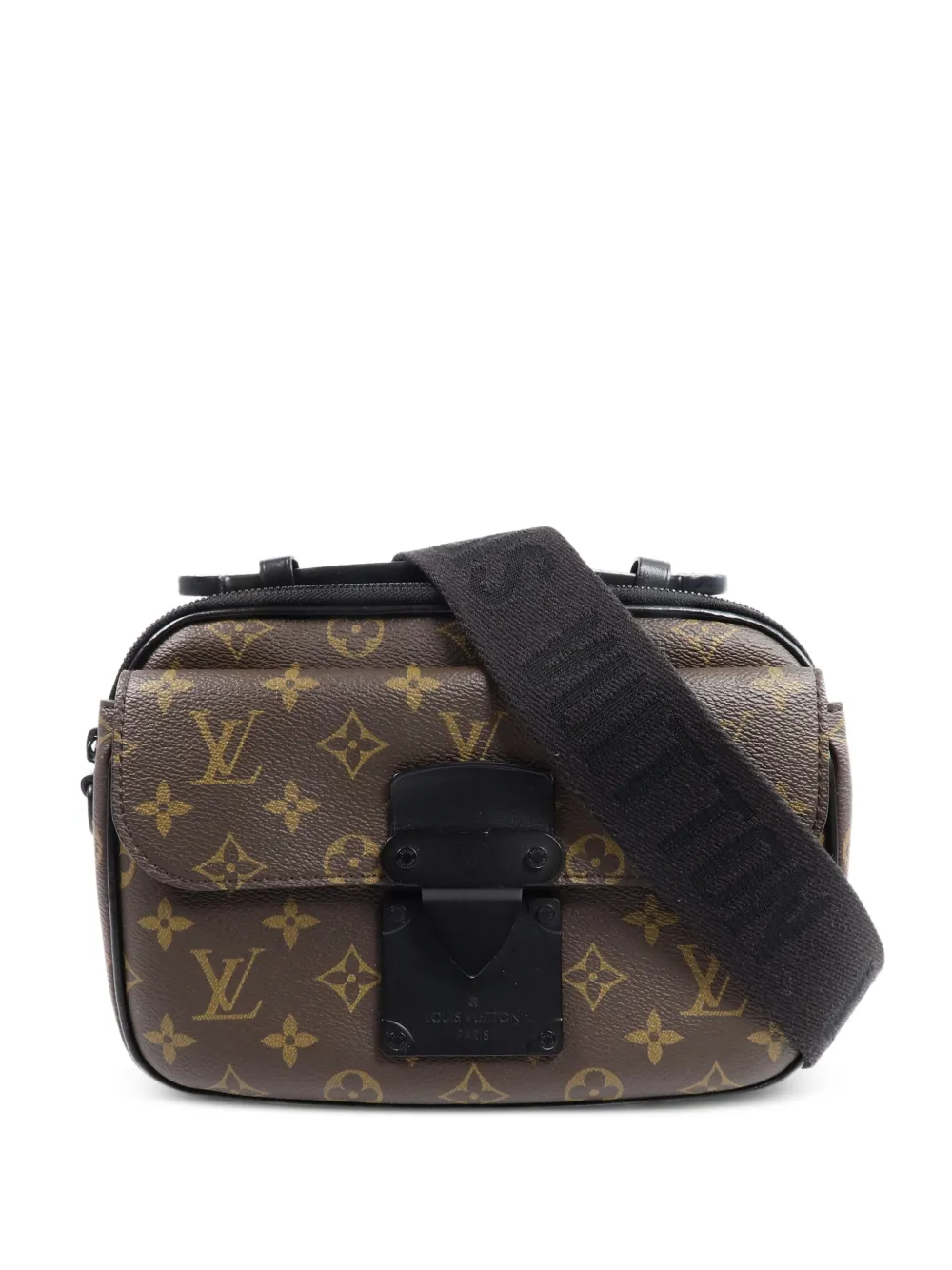 Louis Vuitton Pre-Owned S Lock monogram shoulder bag - Marrone