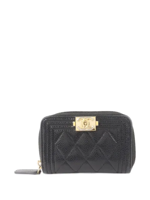 CHANEL Pre-Owned cartera Boy Chanel acolchada