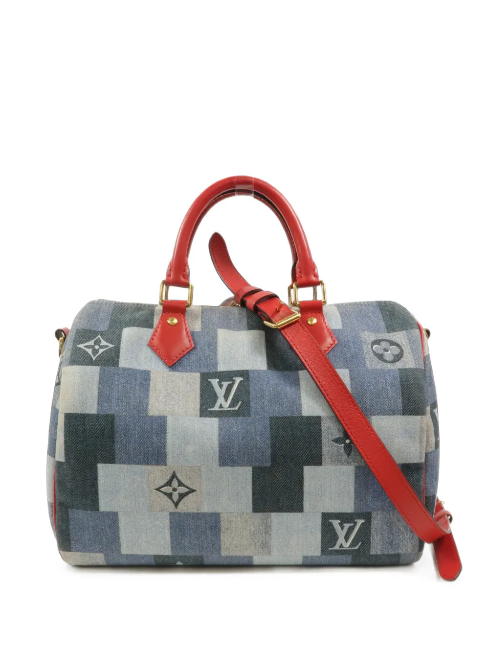Louis Vuitton Pre-Owned Speedy Bandoulière 30 tote bag - Blu