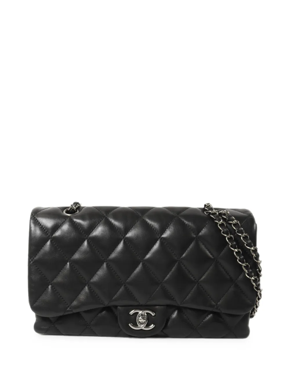 CHANEL Pre-Owned quilted lambskin shoulder bag - Nero