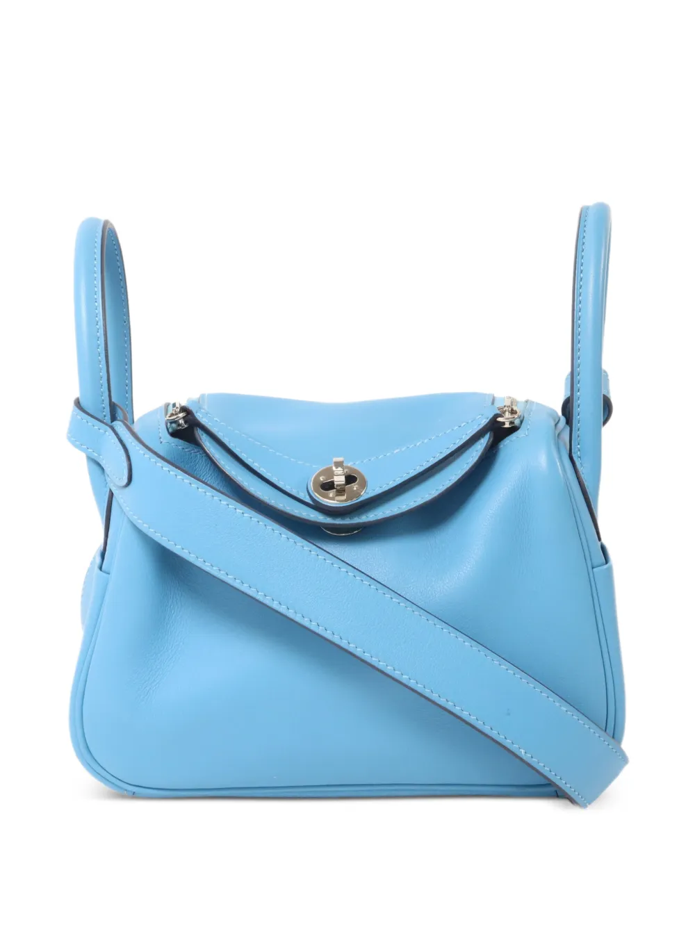 Hermès Pre-Owned 2020 mini Lindy Schultertasche - Blau
