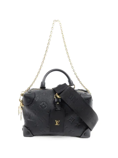 Louis Vuitton Pre-Owned Petite Malle Souple Empreinte-Monogram shoulder bag