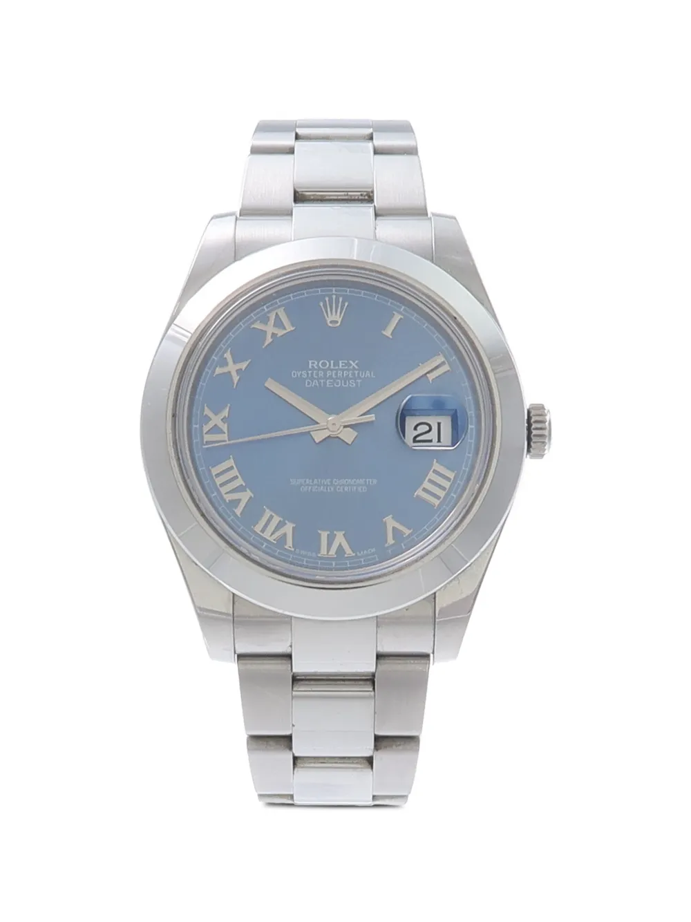 Rolex 2014 Datejust 41mm watch - Blu