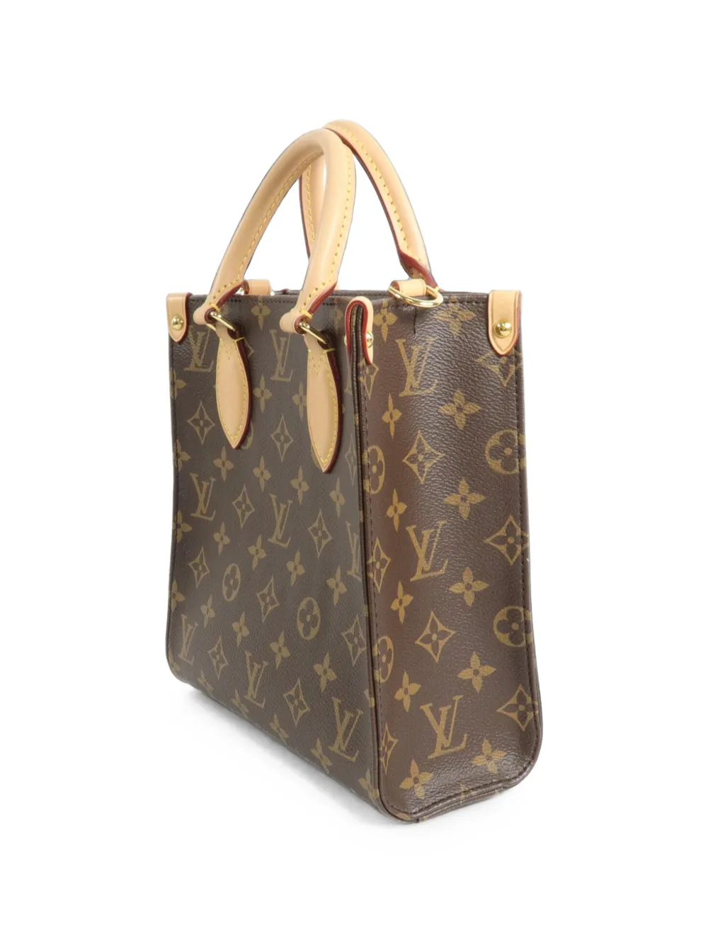 Louis Vuitton Pre-Owned Monogram Sac Plat BB shopper Bruin