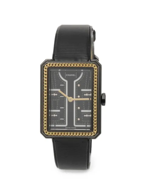 CHANEL Pre-Owned 2024 Boyfriend Couture 34mm watch