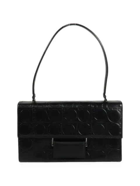 Ferragamo Pre-Owned bolso de hombro Gancini de piel de becerro