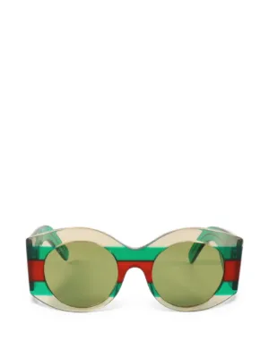 Gucci Pre-Owned グラデーション サングラス | ピンク | FARFETCH JP