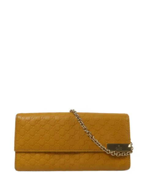 Gucci Pre-Owned Microguccissima chain shoulder bag