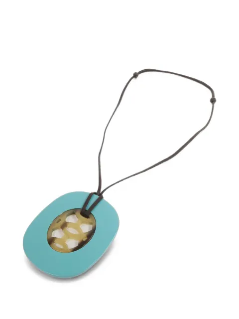 Hermès Pre-Owned horn necklace