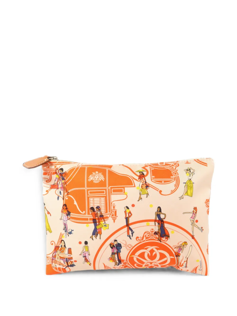 Hermès Pre-Owned Silky Pocket vanity bag - Toni neutri