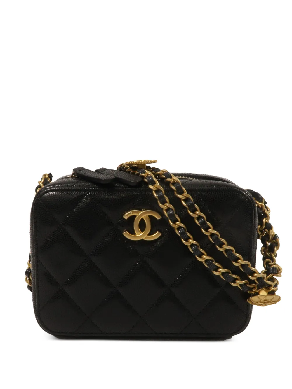 CHANEL Pre-Owned CC quilted camera bag - Nero