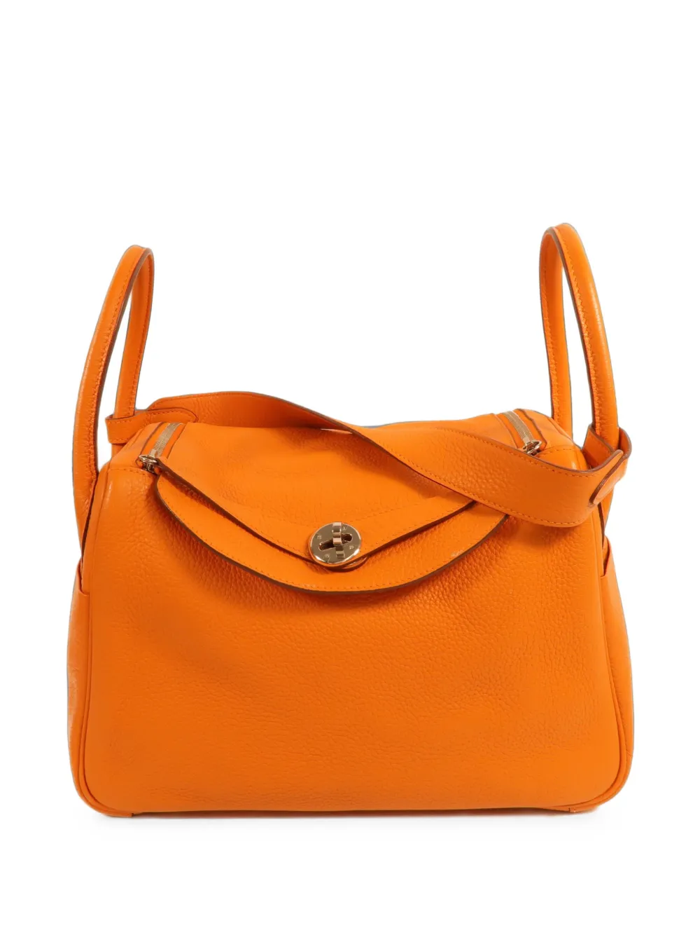 Hermès Pre-Owned 30 Lindy shoulder bag - Arancione