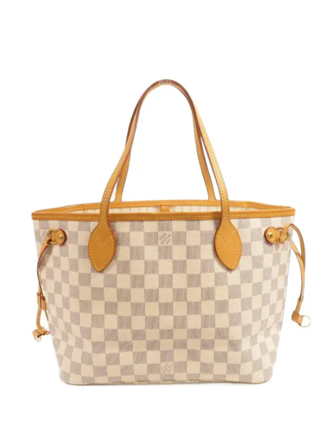 Louis Vuitton Pre-Owned Neverfull PM Damier Azur tote bag