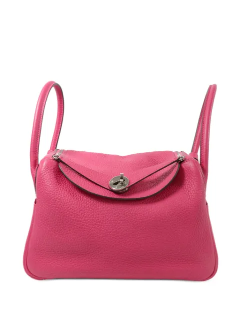 Hermès Pre-Owned bolsa de hombro Lindy de piel 26