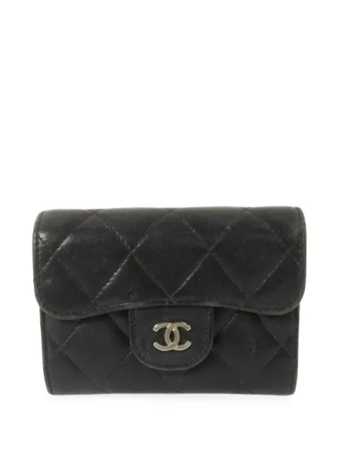 CHANEL Pre-Owned quilted CC card case