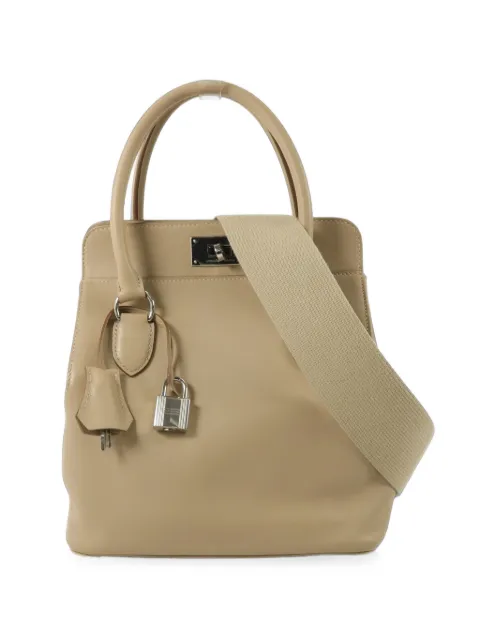 Hermès Pre-Owned Toolbox 20 leather bucket bag