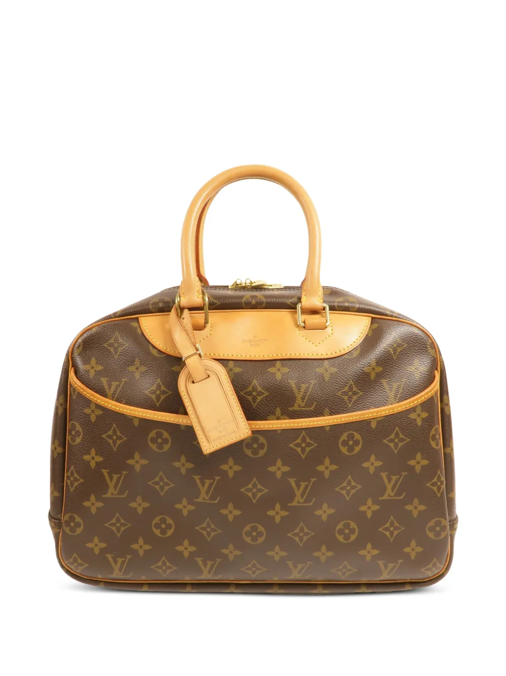 Louis Vuitton Pre-Owned 모노그램 도빌 핸드백 | 브라운 | Image 1