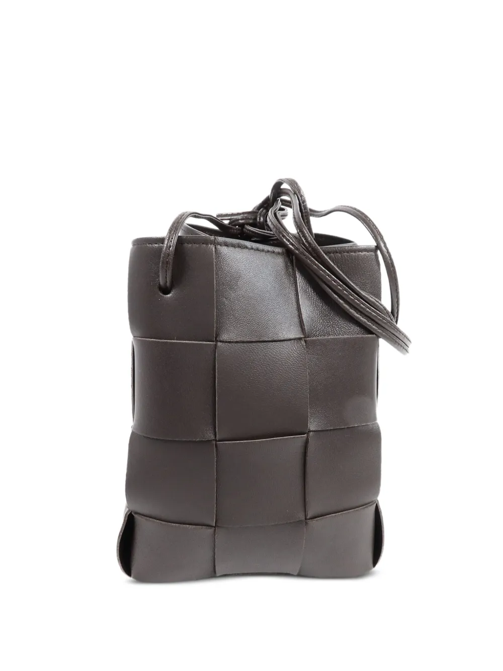 Bottega Veneta Pre-Owned Kleine Cassette Schultertasche - Braun