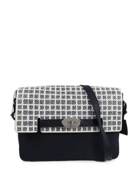 Mulberry Pre-Owned Bayswater perforated shoulder bag