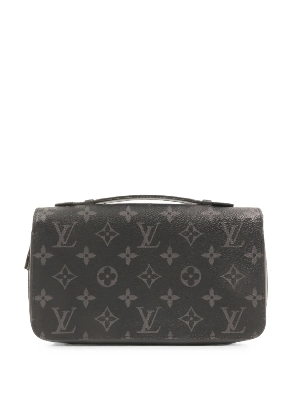 Louis Vuitton Pre-Owned pochette XL Eclipse Zippy Monogram - Noir