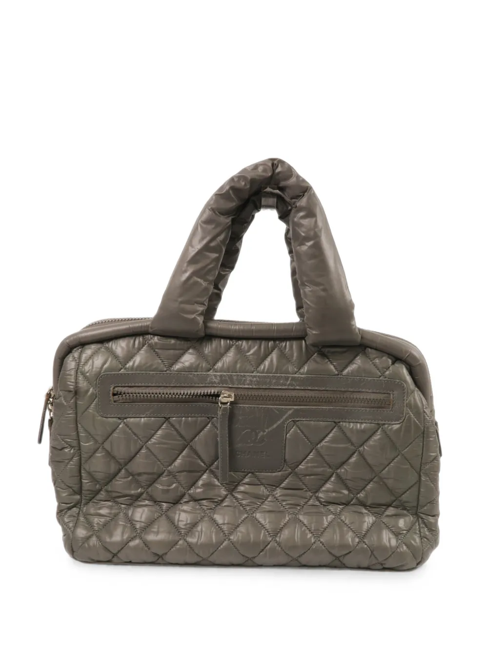 CHANEL Pre-Owned Coco Cocoon satchel bag - Grigio