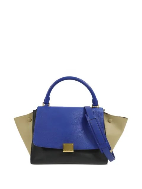 Celine Pre-Owned 트라페즈 트라이컬러 숄더 백