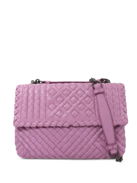 Bottega Veneta Pre-Owned bolsa de hombro de tejido Intrecciato