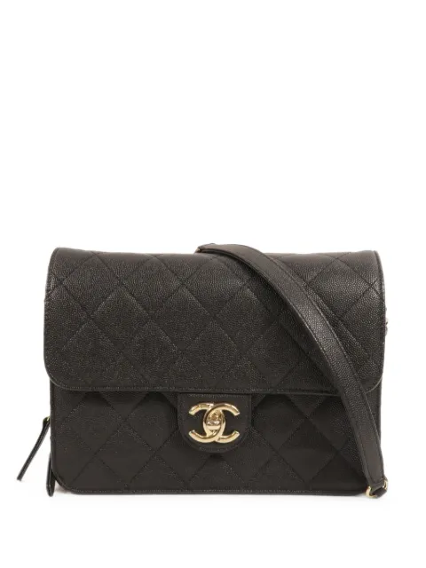 CHANEL Pre-Owned quilted CC turn-lock shoulder bag