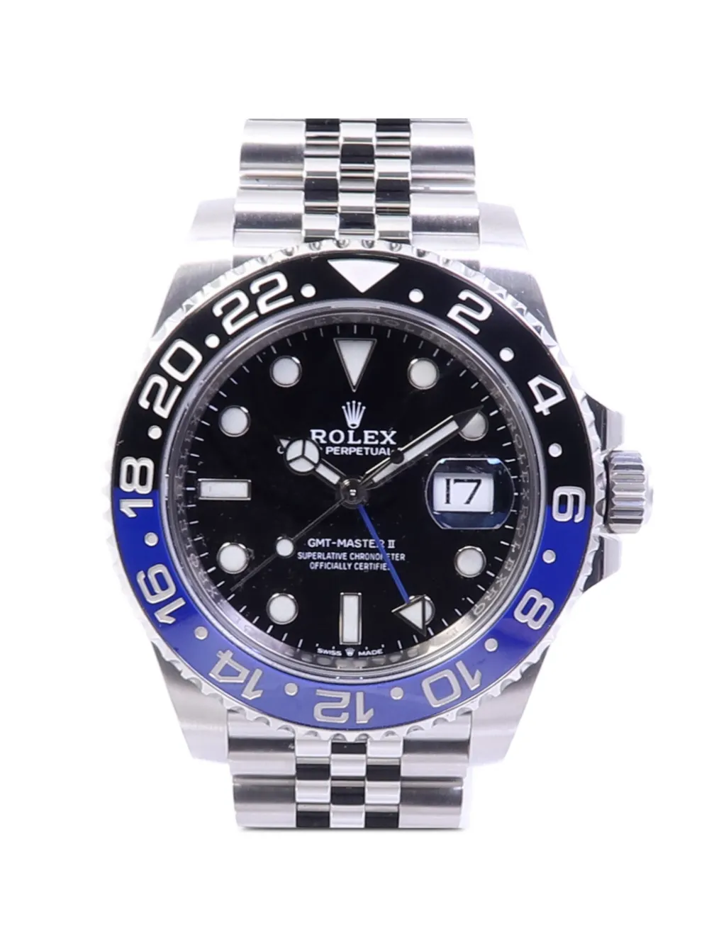 Pre-owned Rolex 2020 Gmt-master Ii 40mm Watch In Black