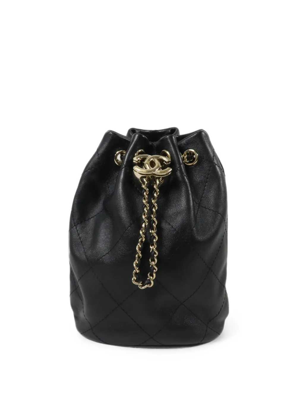 CHANEL Pre-Owned CC-logo leather backpack - Nero