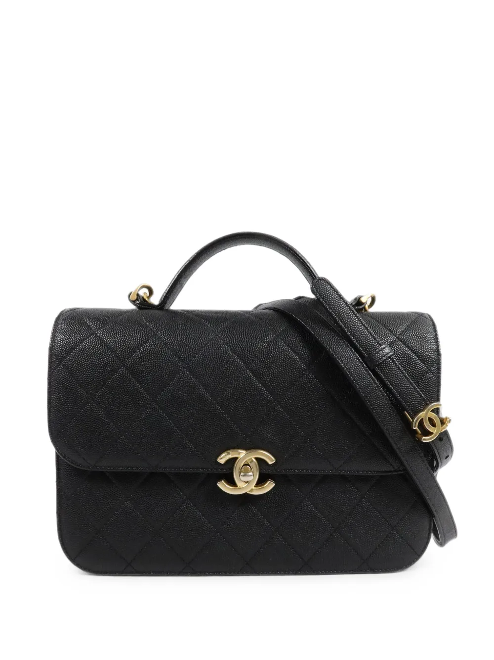 CHANEL Pre-Owned CC turn-lock shoulder bag - Nero