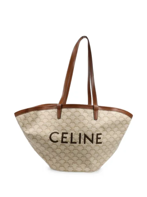 Celine Pre-Owned Triomphe logo tote bag