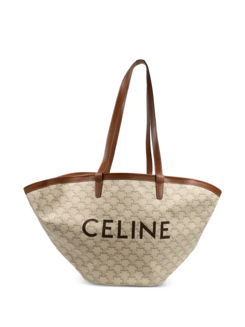 Celine Pre-Owned Triomphe logo tote bag