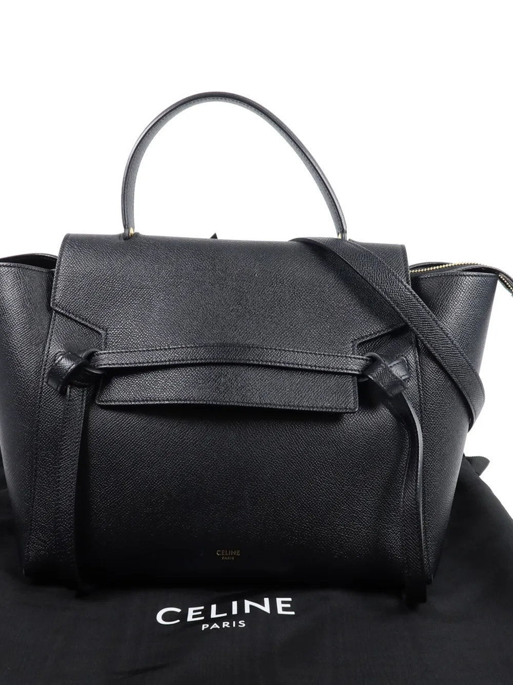 バッグ CELINE Belt Bag Black Celine Pre-Owned Belt Bag Tote Bag | Black | FARFETCH