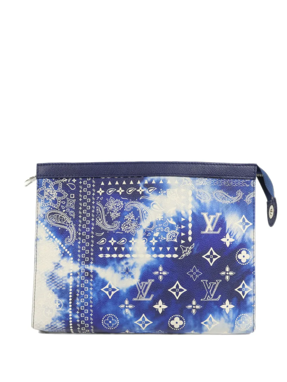 Louis Vuitton Pre-Owned pochette MM Bandana - Bleu