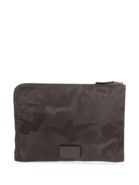 Valentino Garavani Pre-Owned camouflage-print clutch bag