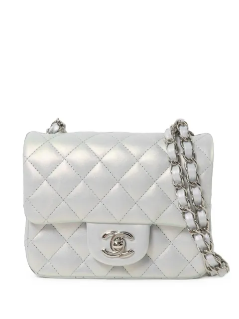CHANEL Pre-Owned mini Classic quilted CC turn-lock shoulder bag