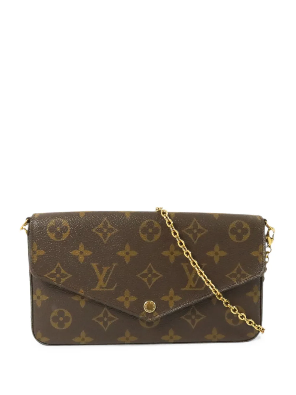 Louis Vuitton Pre-Owned Felicie Monogram shoulder bag - Marrone