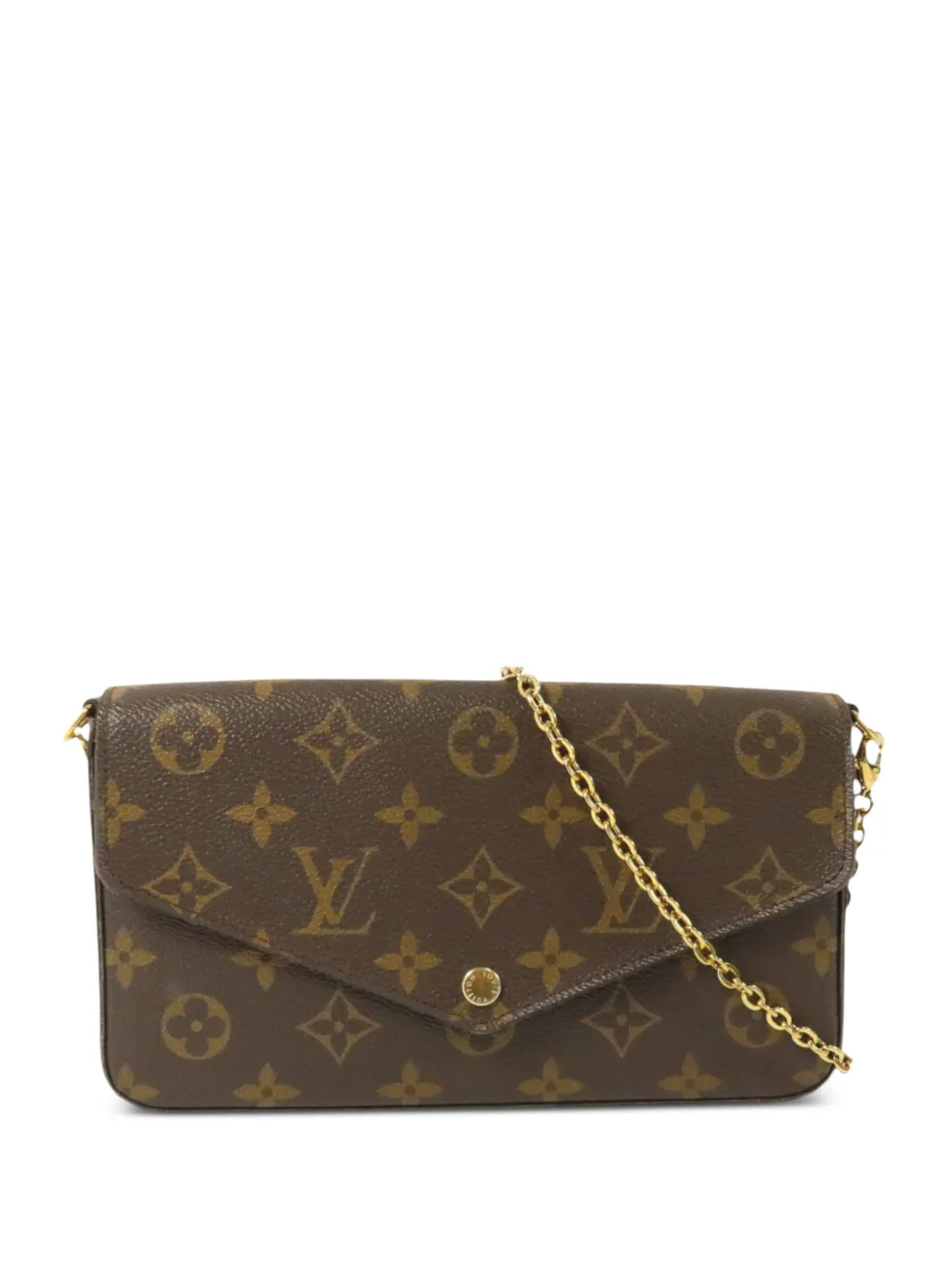 Louis Vuitton Pre-Owned Felicie Monogram shoulder bag - Marrone