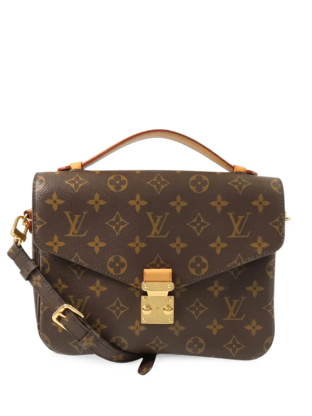 Louis Vuitton Pre-Owned Pochette Métis Monogram-canvas shoulder bag - Marrone