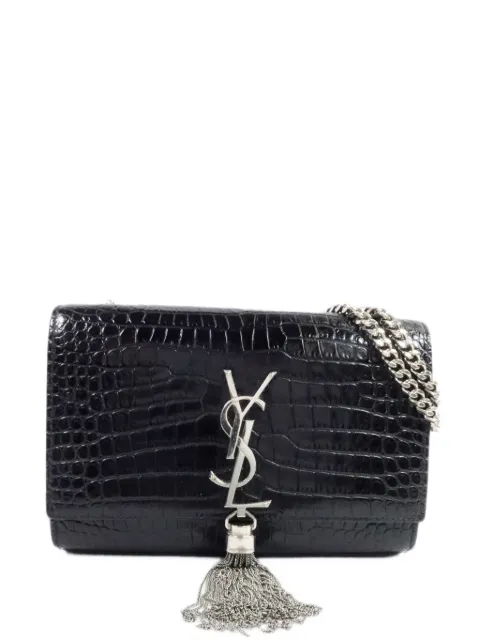 Saint Laurent Pre-Owned small Kate tassel-detail shoulder bag