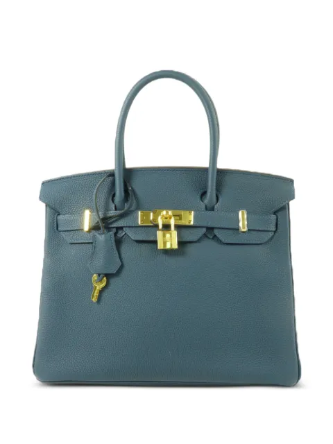 Hermès Pre-Owned 2016 30 Birkin leather tote bag