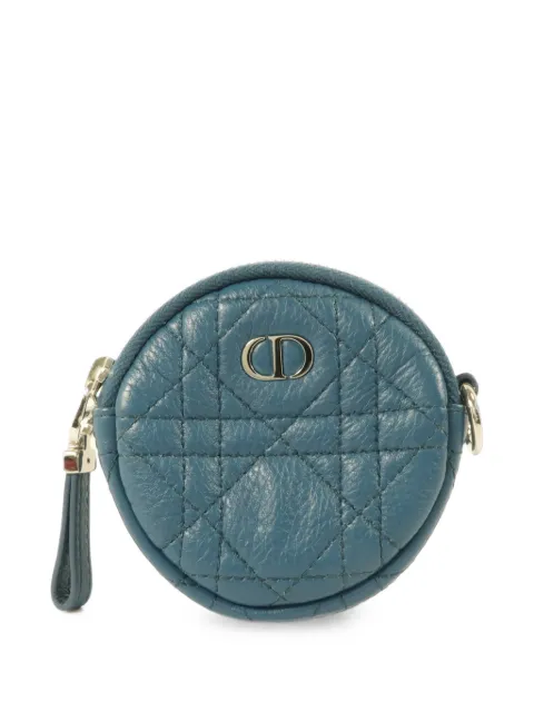 Christian Dior Pre-Owned Caro cannage coin purse